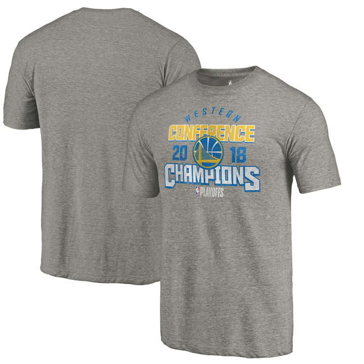 Golden State Warriors Fanatics Branded 2018 Western Conference Champions Catch and Shoot Tri Blend T-Shirt Gray,We sell and wholesale Golden State Warriors Fanatics Branded 2018 Western Conference Champions Catch and Shoot Tri Blend T-Shirt Gray on line form chian!